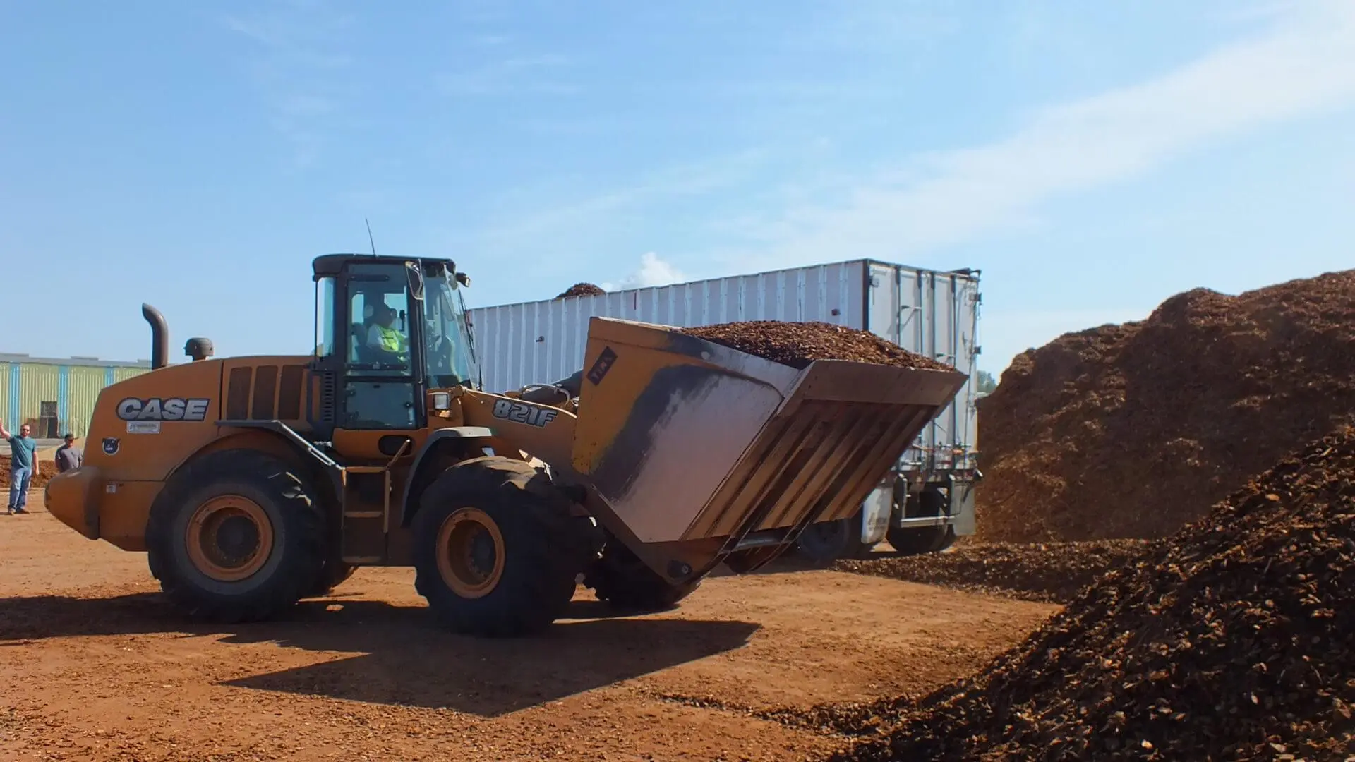 Tractor-Piles-3 Central Valley Bulk Materials